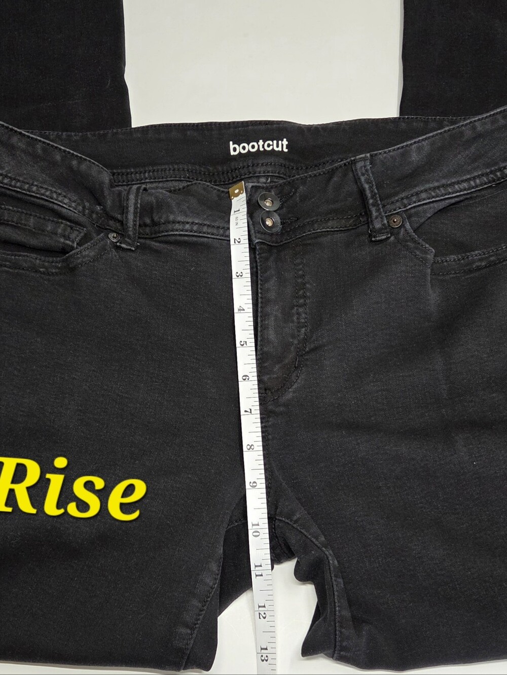 jcpenney Black Bootcut Women's Jeans - Picture 7 of 11